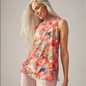 Athleta Floral Tank
